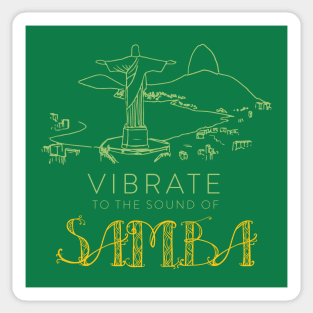 Brazilian Samba Sticker